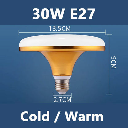 Super Bright E27 LED UFO Bulb (15W – 60W)