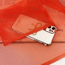 Mesh Beach Travel Shoulder Bag Large Capacity