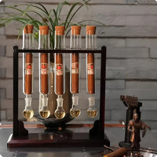 Five Tube Cigar Sealed Glass Tube Cigar Moisturizing Box