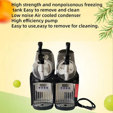 Powerful Compressor Automatic Cold Drink Ice Slushy Machine