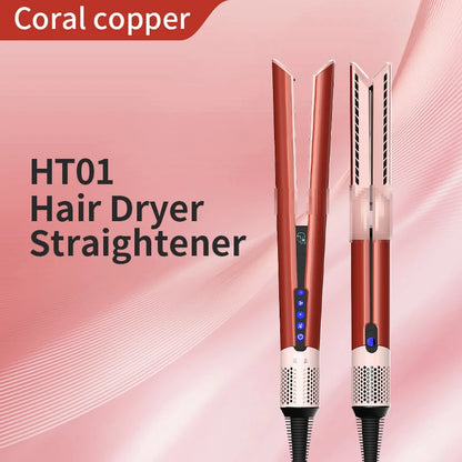 2-in-1 Hair Straightener and Dryer Combo