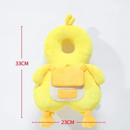 Baby Head Protector Pillow Cartoon Design Backpack