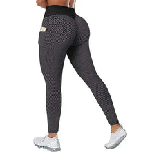 High Waist Pocketed Sports Leggings
