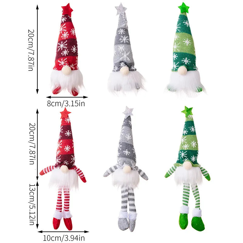 20/30cm LED Faceless Elf/Gnome with Lights Christmas Decoration