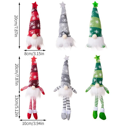 20/30cm LED Faceless Elf/Gnome with Lights Christmas Decoration