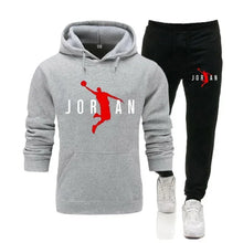 Fashionable Hooded Pullover + Jogging Pants Set