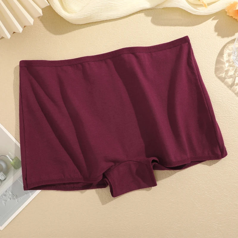 FINETOO 3PCS Cotton Boyshorts