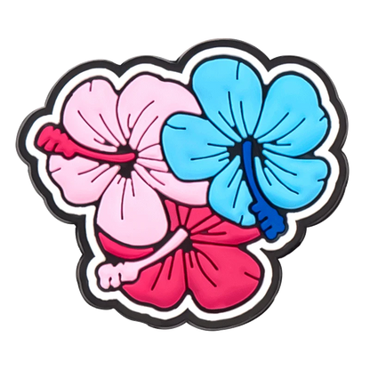 Tropical Flower & Fruit Shoe Charms Set (DIY Clog & Sandal Pins)