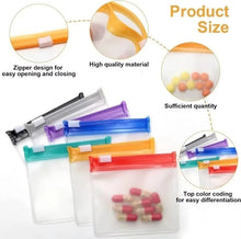 Mini Colorful Pill Dispenser Bags