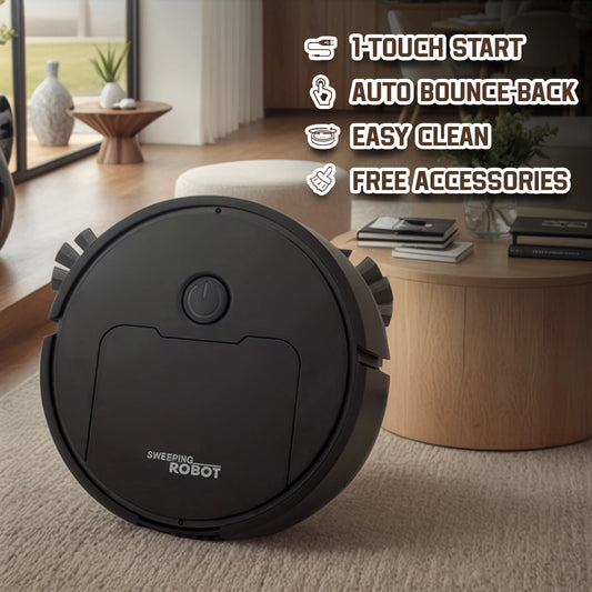 Intelligent Auto Boost Night Mode Thin Design Three-in-one Automatic Sweeping Robot Vacuum/Mop