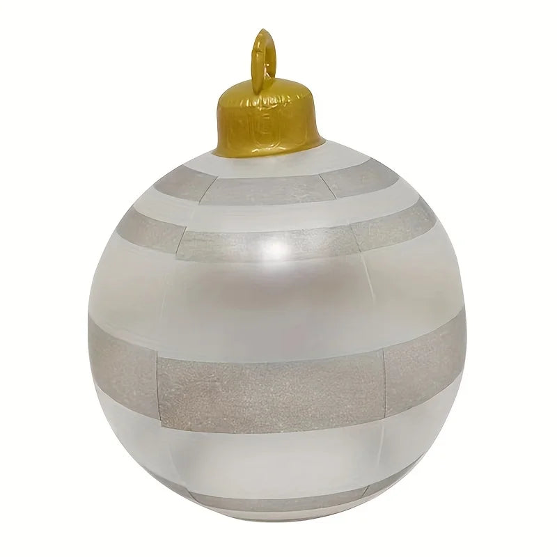 60cm Giant Outdoor Inflatable Christmas Ball Ornament