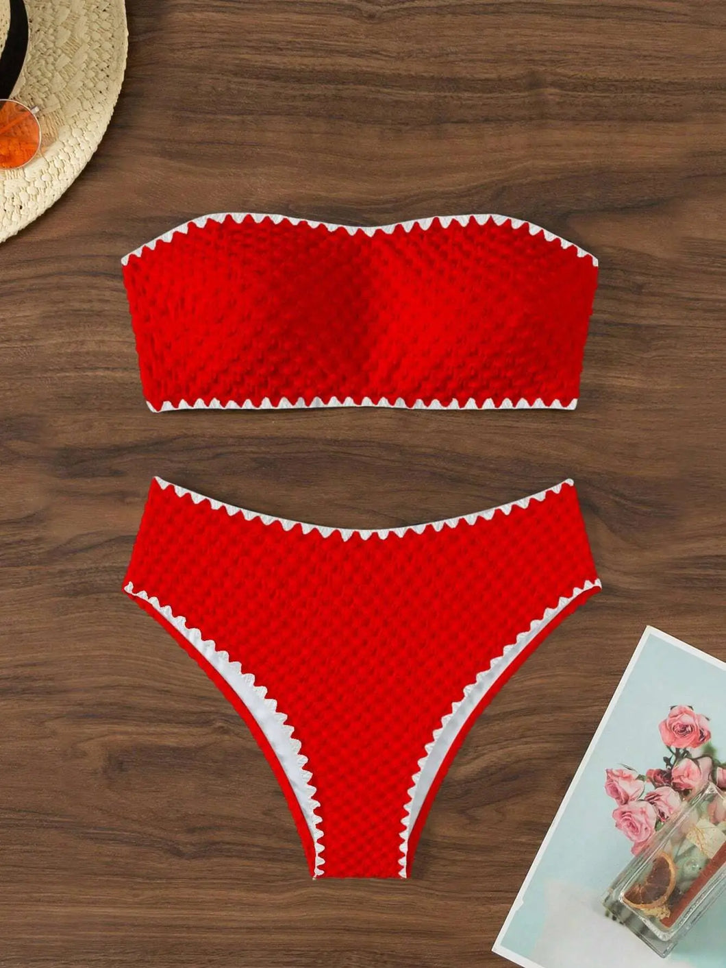 2-Piece Strapless Swimsuit