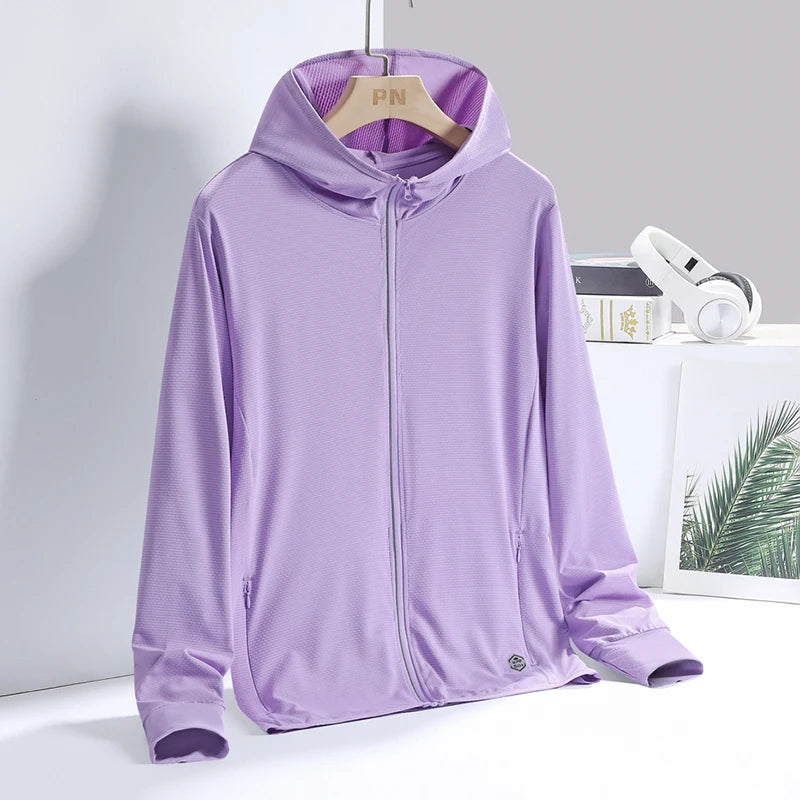 YJKVUR Unisex UPF 50+ UV Sun Protection Hoodie Jacket