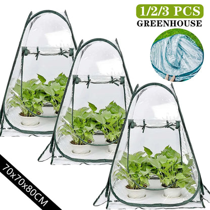 Pop-Up Portable Mini Plants Greenhouse