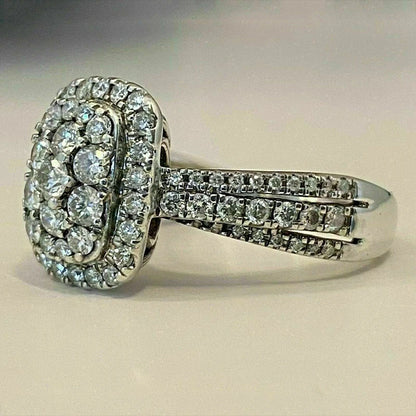 Huitan Silver Trendy Bridal Wedding Ring