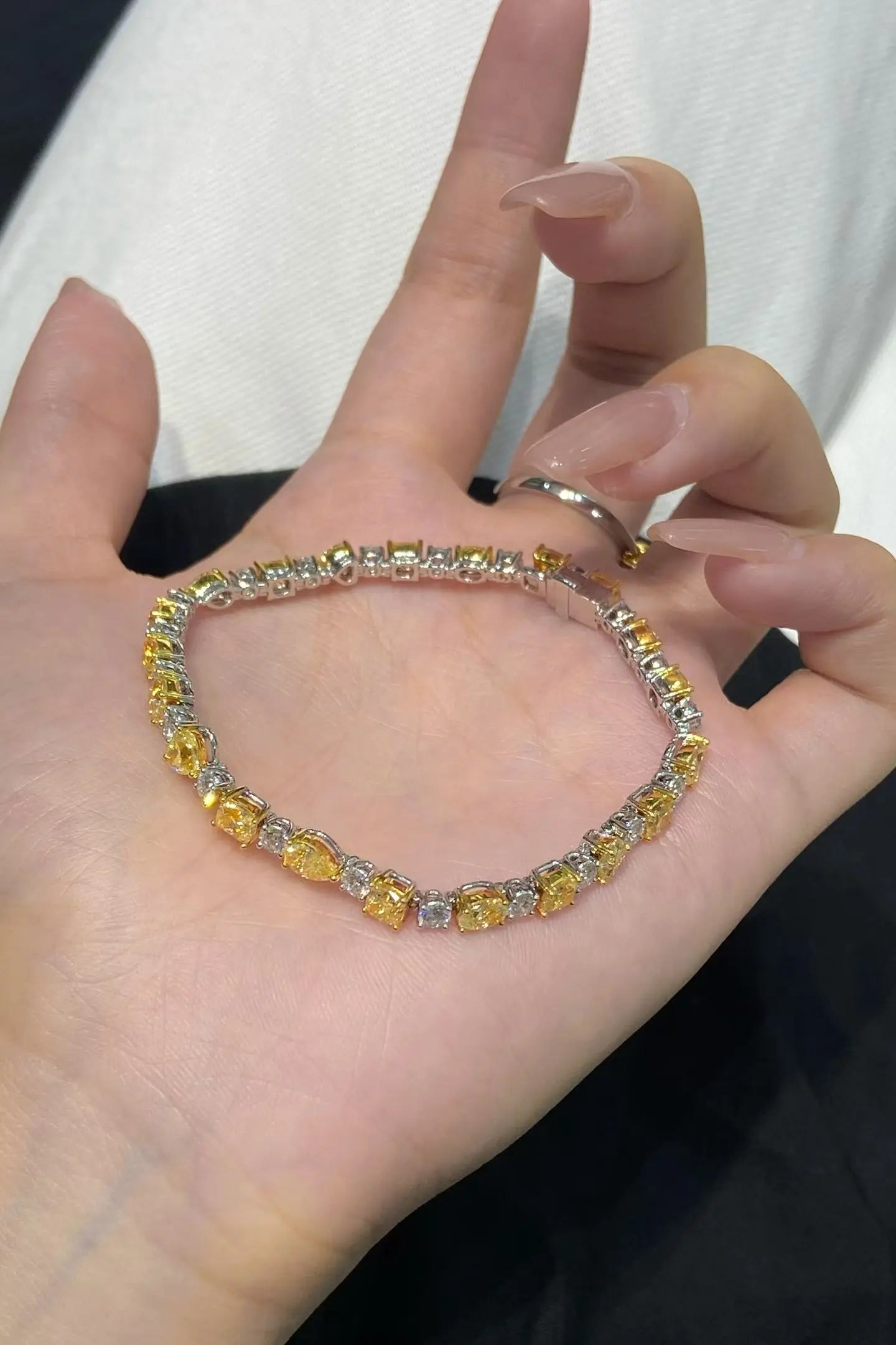 Fine Silver Charm Bracelet