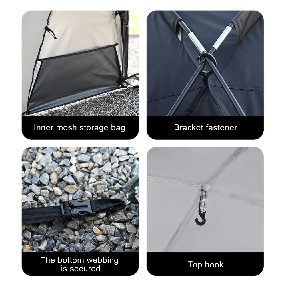 Dome Shelter 150D Oxford Fabric Sun Shelter Canopy