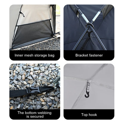 Dome Shelter 150D Oxford Fabric Sun Shelter Canopy