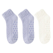 3 Pairs Non-Slip Coral Floor Socks