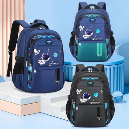 Kids Waterproof Astronaut School Backpack