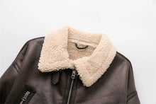 RARF Thick Warm Faux Shearling Coat