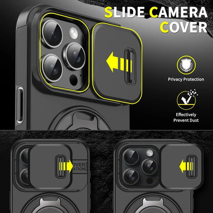 Heavy-Duty Magnetic Bracket Case For iPhone