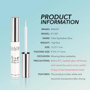 IMAGIC 5ML Eyelash Waterproof Long Lasting Quick Dry Extension Easy Removal Glue Primer