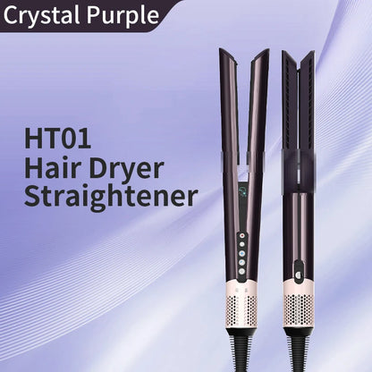 2-in-1 Hair Straightener and Dryer Combo