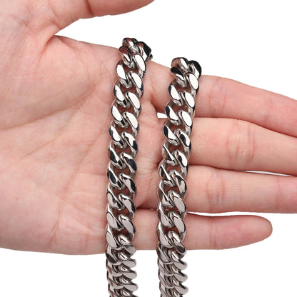 316L Stainless Steel Cuban Link Chain