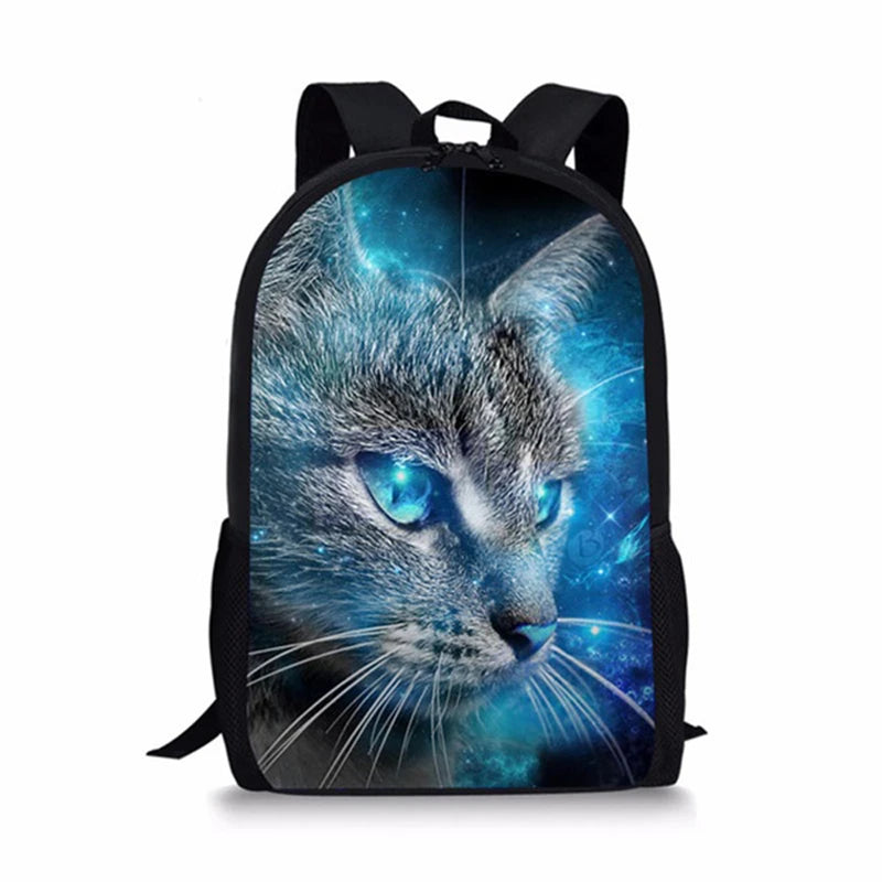Trendy Popular Cat Notebook Backpack