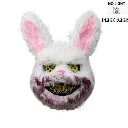 Novelty LED Bloody Furry Bunny Rabbit Bear Mask