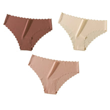 3Pcs Low Rise Invisible Briefs