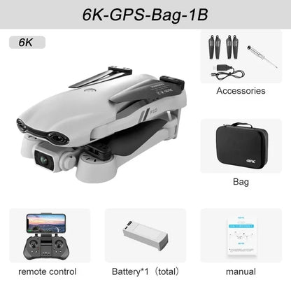 F10 GPS Drone with 6K HD Camera