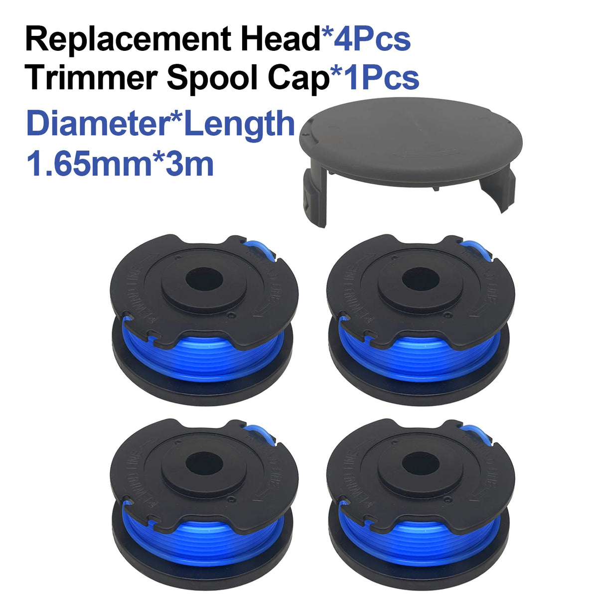 Replacement Trimmer Line & Spool Set for Greenworks
