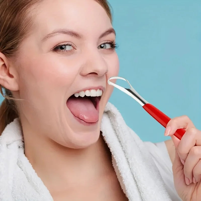 Stainless Steel Tongue Scraper