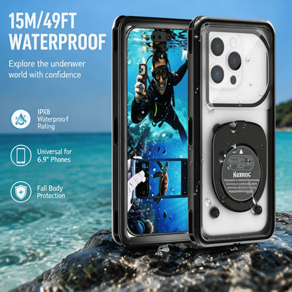 IP68 Heavy-Duty Waterproof Phone Case for Samsung Galaxy S-Series