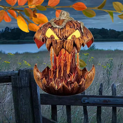 Voice-Controlled Rising Pumpkin Halloween Decor