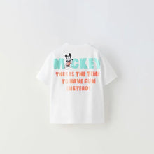 Cartoon Print Short-sleeved T-shirt