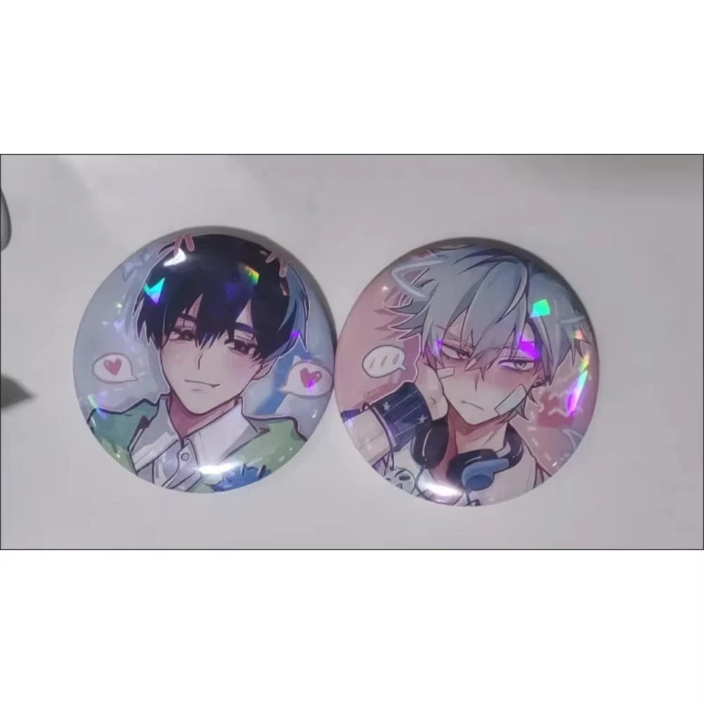 2-Piece Alien Stage Ivan & Till Anime Acrylic Keychain Set
