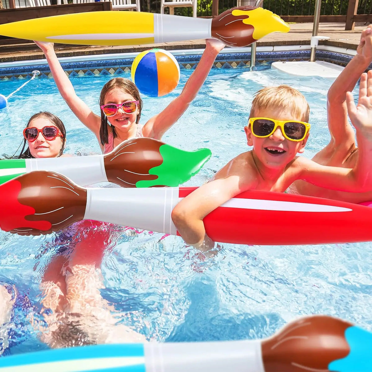 Giant Inflatable Paint Brush Balloon Party Prop