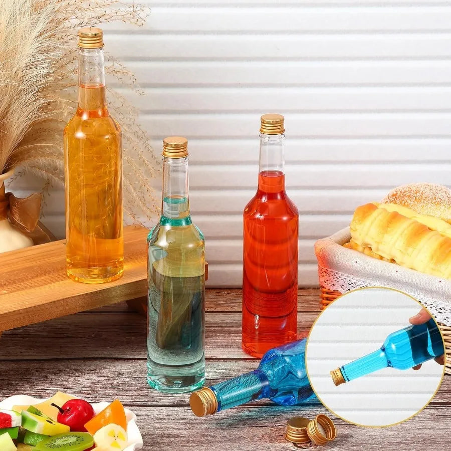 30pcs Empty Mini Liquor Bottles