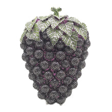 Grape Crystal Purple Designer Handbags