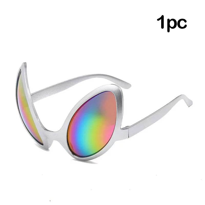 Funny Alien Sunglasses with Tinted Lenses