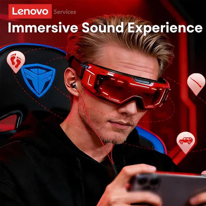 Lenovo YF38 In-Ear Wired Gaming Headphones with Mic & Inline Control