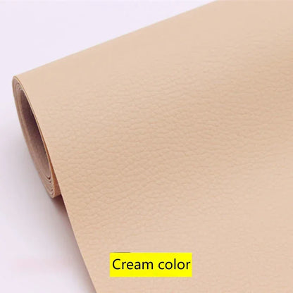 Self-Adhesive Leather Repair Patch Sticker (200x137cm) – Large PU Leather Patch for Couches & Automotive