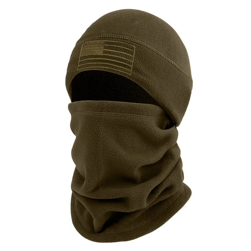 Winter Tactical Balaclava Thermal Fleece Ski Mask & Neck Warmer Set