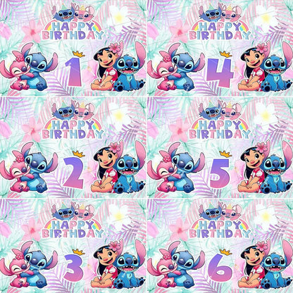 Cartoon Children's Happy Birthday Party Decor