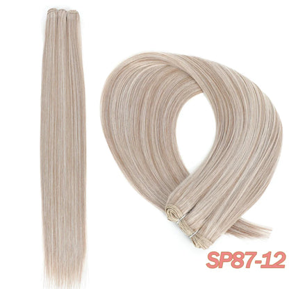 Bone Straight Synthetic Hair Bundles
