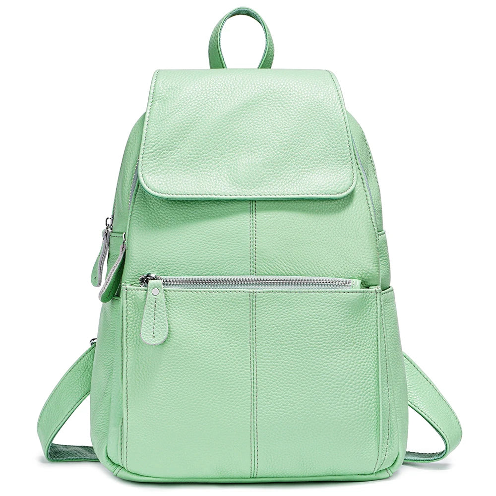 Zency Stylish Genuine Leather Backpack