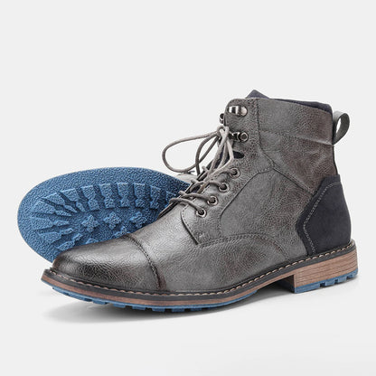 Men’s Retro Leather Ankle Chelsea Boots